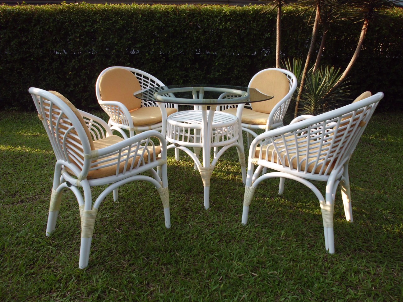 natural rattan, dinning room set, rattann furniture, kerang dinning set type2 (9)