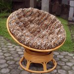 natural rattan, indoour furniture, rattan furniture, papasan swivel relax chair, type1