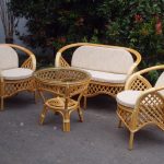 natural rattan rattan furniture living room set