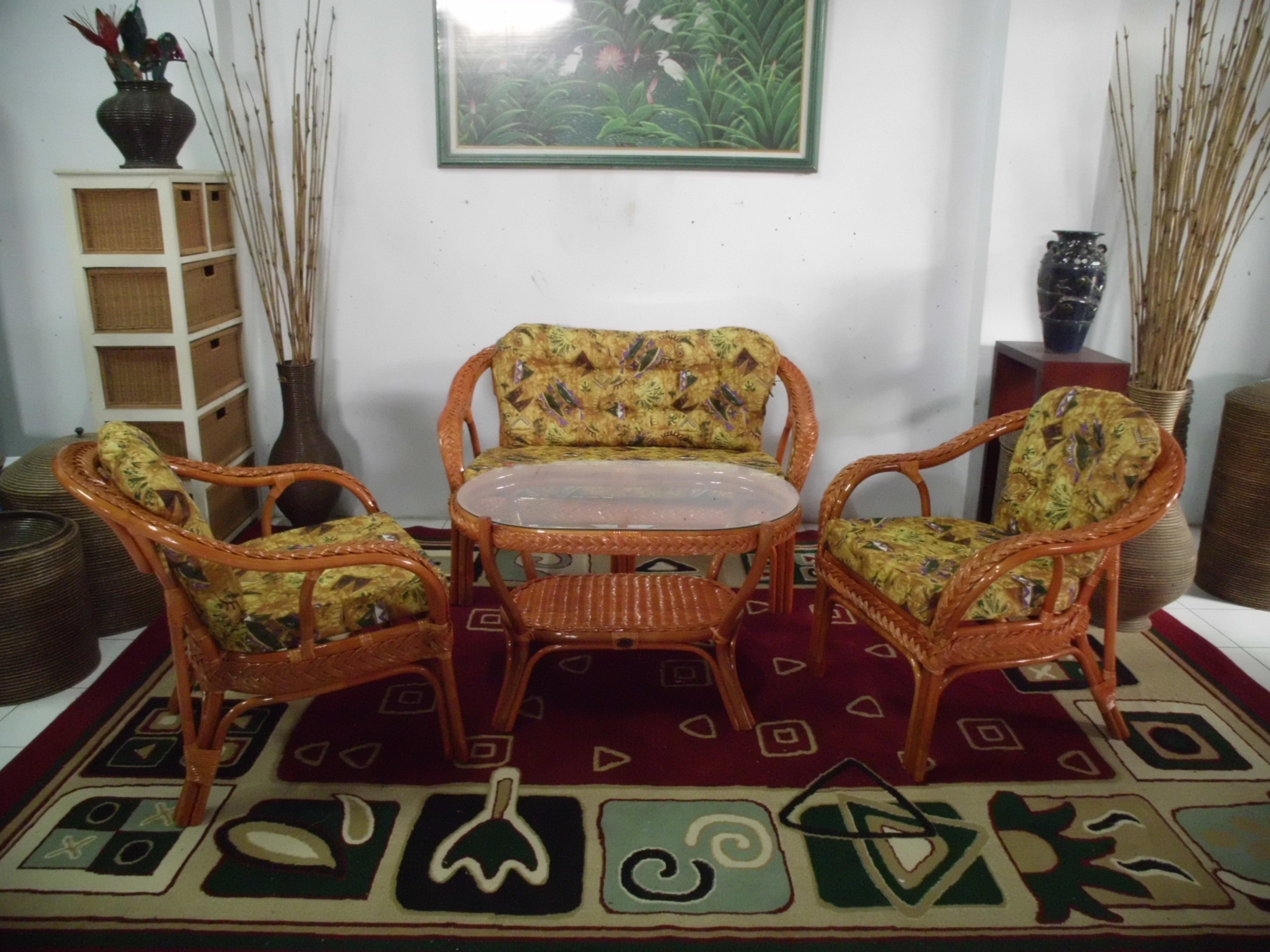 natural rattan rattan furniture living room set valikyrie living set