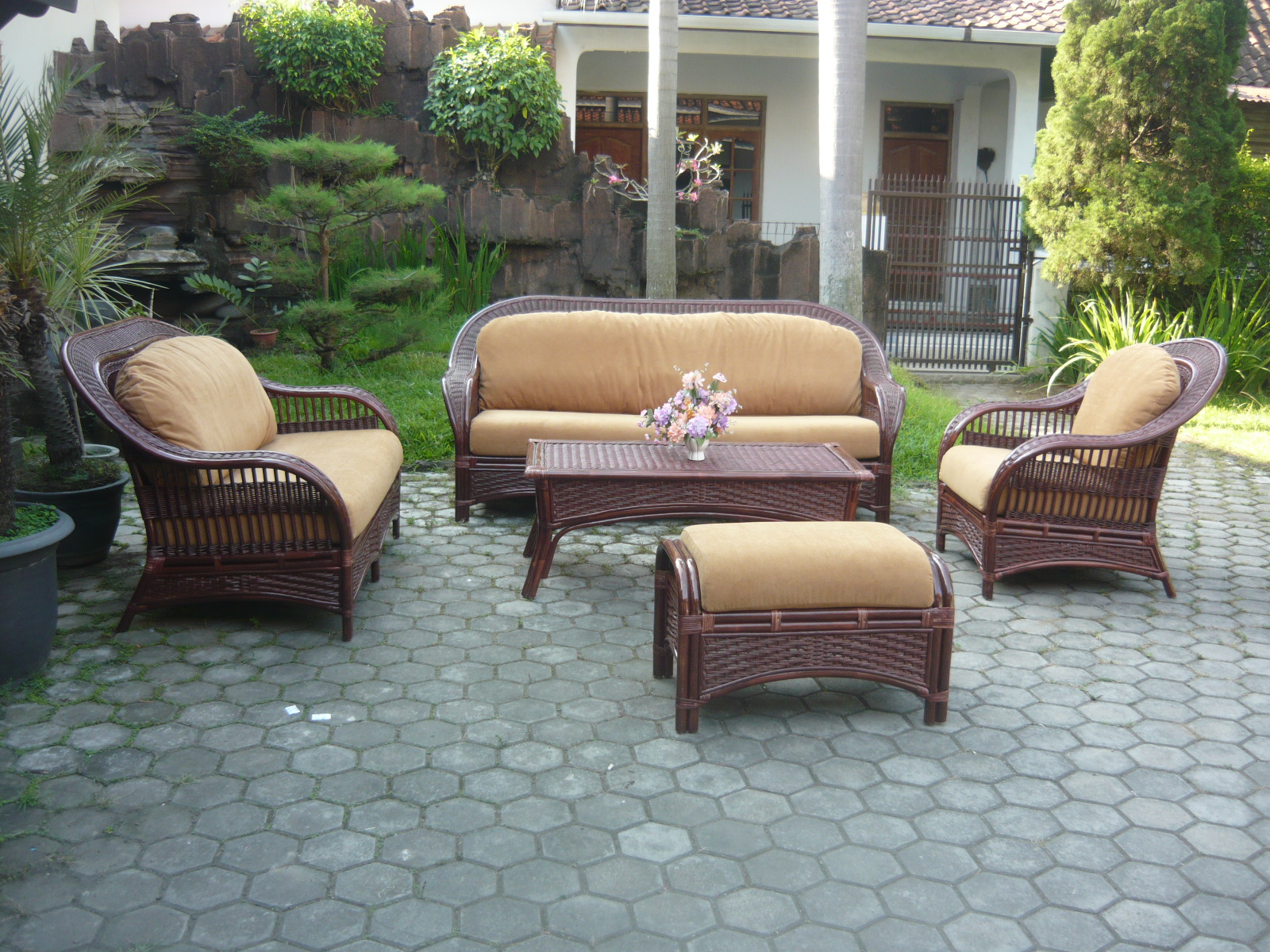 natural rattan, rattan furniture, living room set, type 1 natural rattan, rattan furniture, living room set, type 1